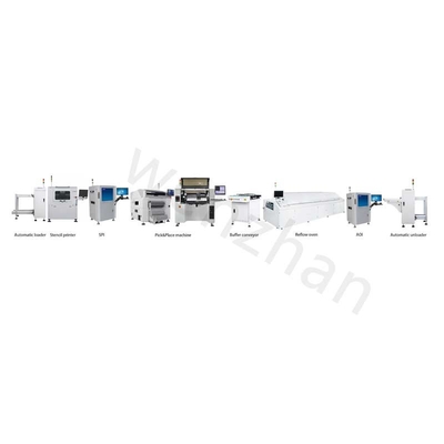Elektronik-Produktionsmaschinen SMT Vollautomatische Linie, Led-Display SMT Produktionslinie, SMT Produktionslinie für Led-Bildschirm