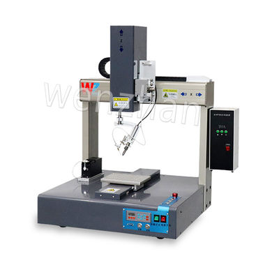 Einköpfige Roboter-Eisenstation Lötmaschine 5 Achsen Desktop-PCB-Lötmaschine mit Vision