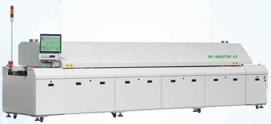 SMT-Bestückungslinie bleifreier Reflow-Lötofen Leiterplatten-Reflow-Lötanlage 8/10/12 Zonen Heißluft-Reflow-Ofen