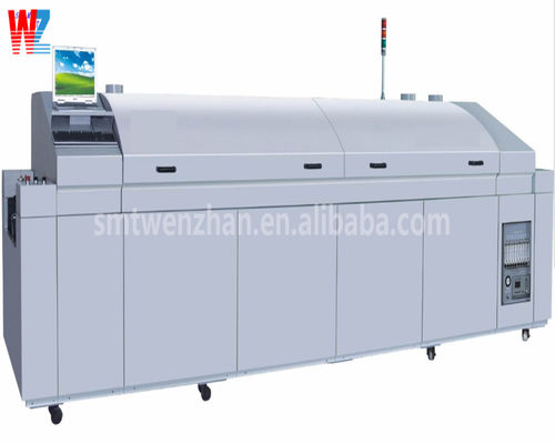 Hocheffizient Benchtop Reflow Oven Doppelzonen-Temperaturkontrolle Rückflusslöten für SMT PCB-Montage