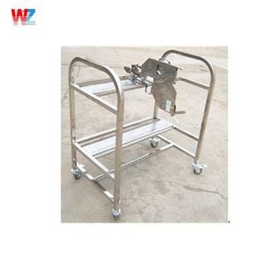 PANASERT CM402 CM602 SMT Futterwagen Silberfarbe Edelstahl