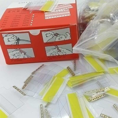 Gelbes SMT-Doppelsplißband mit Kupferklemmschnalle 8 mm 12 mm 16 mm zum Spliessen von Materialien